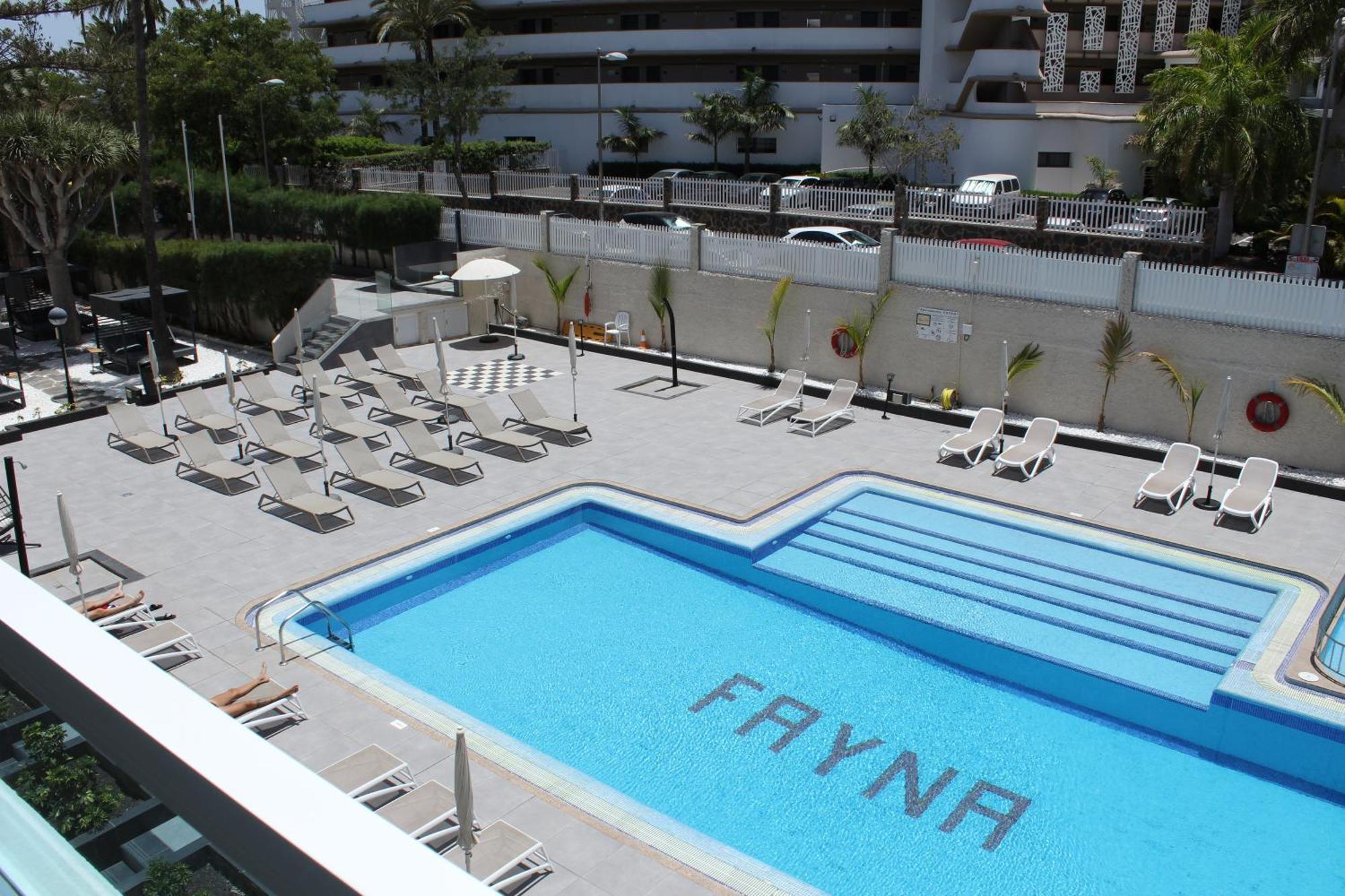 Apartamentos Fayna Playa del Inglés Rum bild
